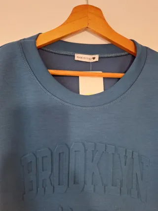 Jersey Teal Brooklyn New York# Rebajas 40%