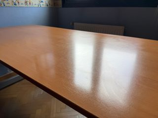 Escritorio Madera 160x80 - Tablero Grande + Cajón