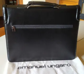 Borsa Emanuel Ungaro in pelle, cm.41x32x12 circa