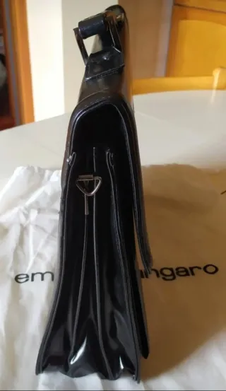 Borsa Emanuel Ungaro in pelle, cm.41x32x12 circa