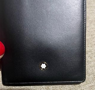 Tarjetero Montblanc Piel Negro 4 Tarjetas