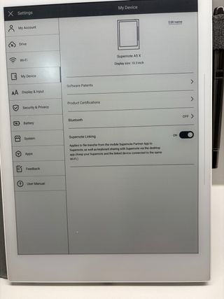 Supernote A5X + Lápiz Heart of Metal + Funda