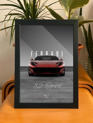 Cuadro Ferrari 812 Superfast