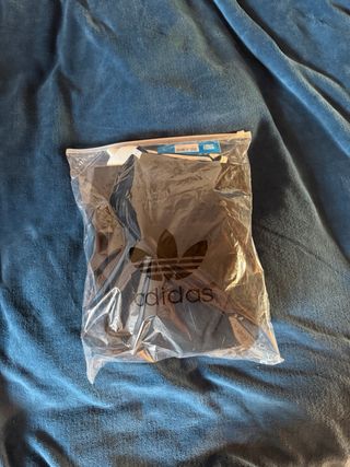 Sudadera Adidas Terciopelo Negra Talla M