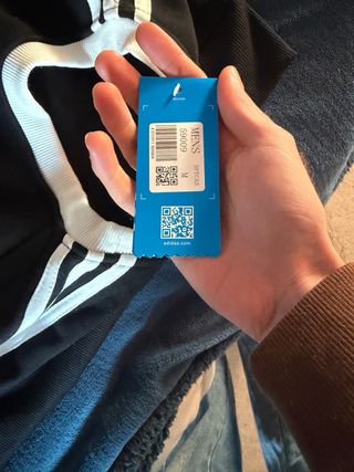 Sudadera Adidas Terciopelo Negra Talla M