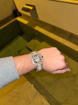 Reloj con Moissanita VVS – Certificado GRA