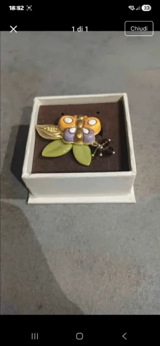 Spilla farfalla Thun