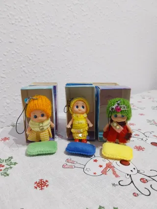 Lote 3 Muñecas Minimon Pequeñas