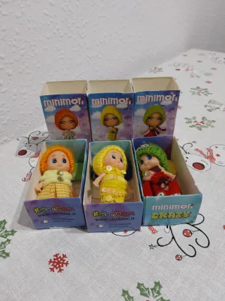 Lote 3 Muñecas Minimon Pequeñas