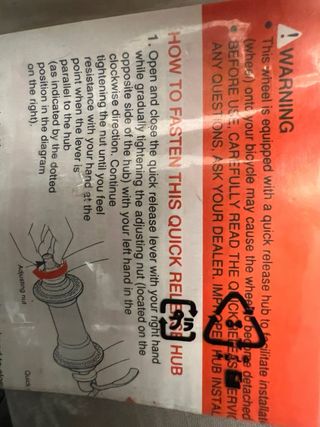 Cierre Rápido NUEVO 9mm Rueda Delantera Shimano