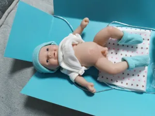 Muñeco Reborn Silicona 20cm Nuevo