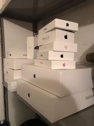 Cajas Apple iPhone, iPad, iPad Pro