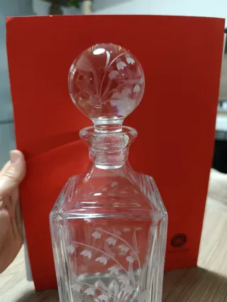 Caraffa in cristallo per liquori