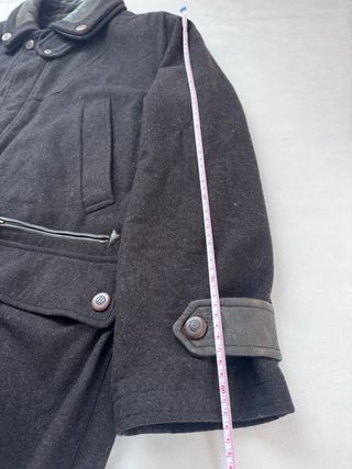 Chaqueta Bogner Lana y Piel Negra