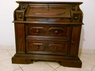 Cassettiera Legno Noce