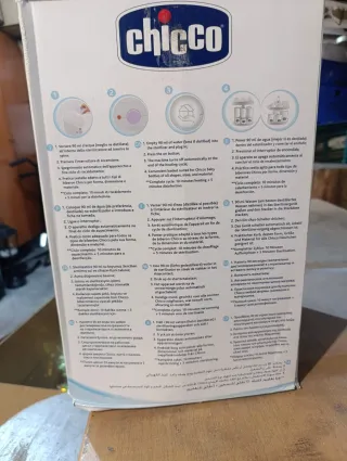 Esterilizador eléctrico para biberones