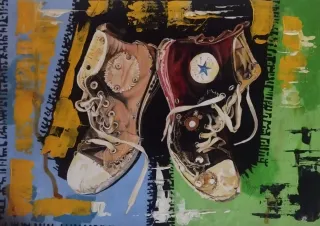 Obra de arte: Zapatillas Converse