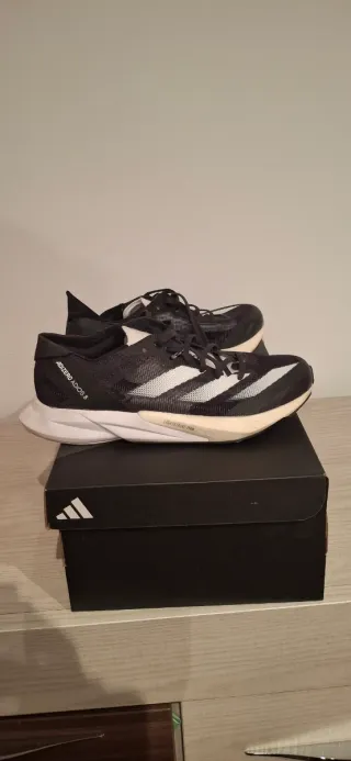 Adidas Adizero Adio 8 Zapatillas Running Negras