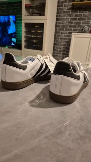 Adidas Samba OG J Zapatillas Blancas