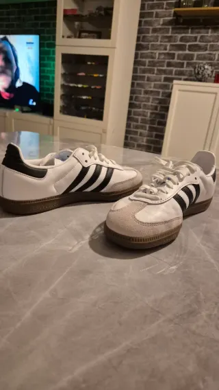 Adidas Samba OG J Zapatillas Blancas