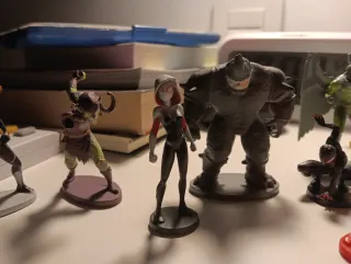 Mini figuras Spiderman y villanos