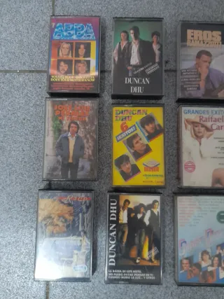 Cintas cassette antiguas