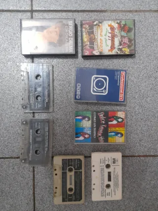 Cintas cassette antiguas