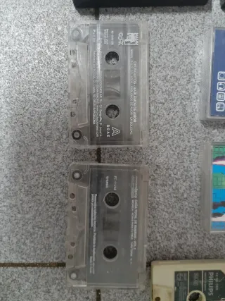 Cintas cassette antiguas