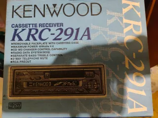 Radio Kenwood KRC-291A Cassette Receiver