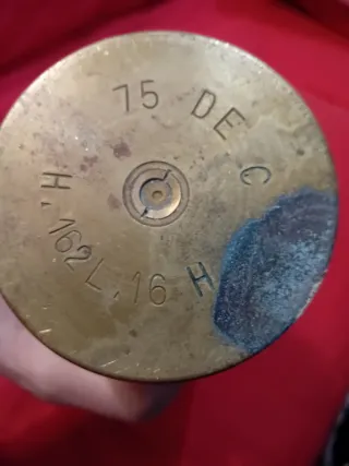 Bossolo WW1 1916 Arte di Trincea Ottone Souvenir