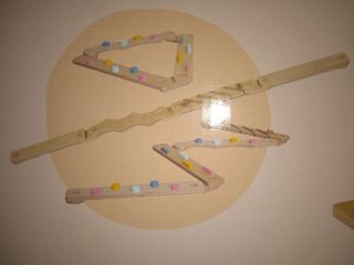 Pasarela de equilibrio infant de madera