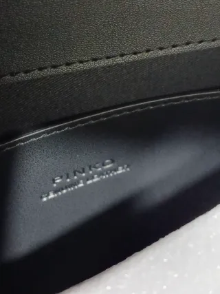 Borsa Pinko Love Bag Classic Nera Oro