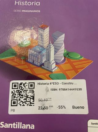 Libro Historia 4ESO Santillana