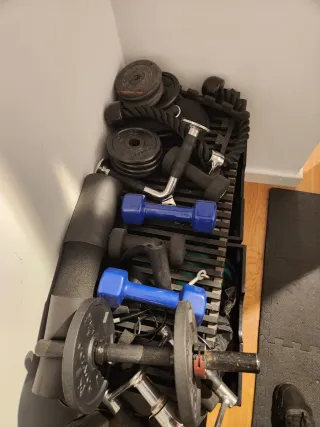 Equipo de gimnasio completo