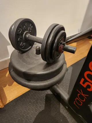 Equipo de gimnasio completo