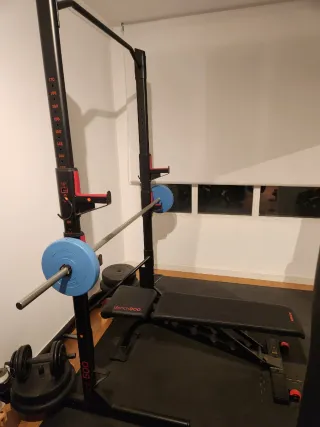 Equipo de gimnasio completo