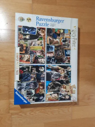 Lote 4 Puzzles Ravensburger Harry Potter