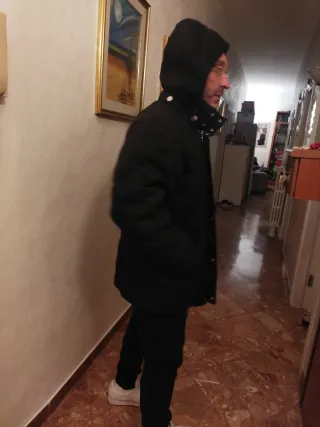 Piumino Sergio Tacchini nero