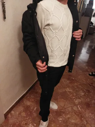 Piumino Sergio Tacchini nero