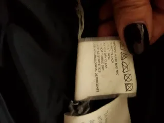 Piumino Sergio Tacchini nero