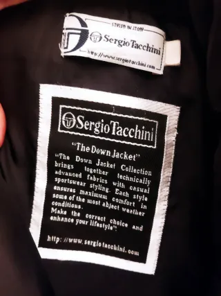 Piumino Sergio Tacchini nero