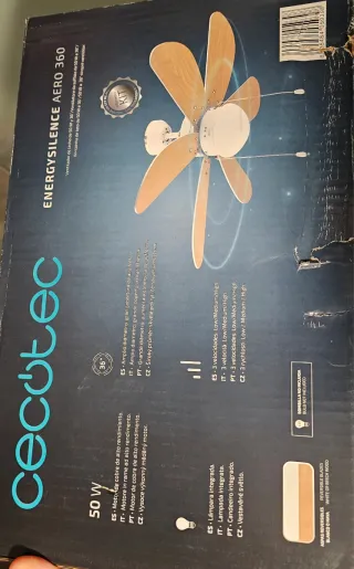 Ventilador Techo Cecotec Aero 360 50W