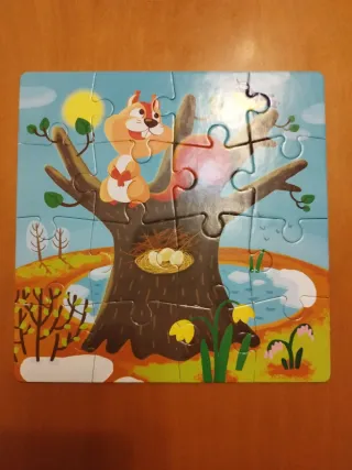 Puzzles Infantiles de Estaciones