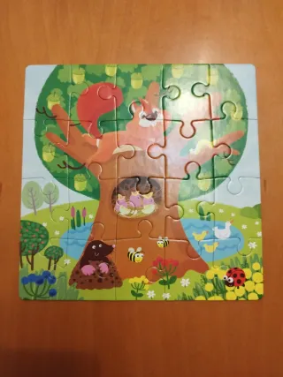 Puzzles Infantiles de Estaciones