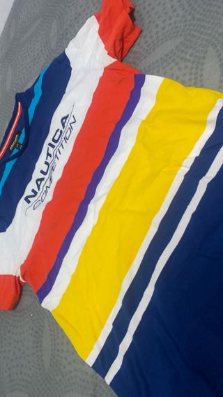 Camiseta Nautica Competition Rayas
