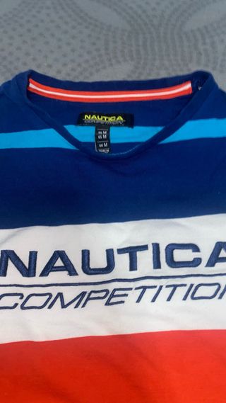 Camiseta Nautica Competition Rayas