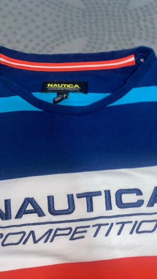 Camiseta Nautica Competition Rayas