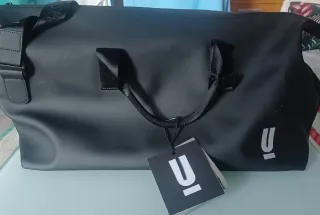 Borsone da viaggio Urban Society nero nuovo