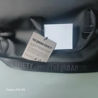 Borsone da viaggio Urban Society nero nuovo