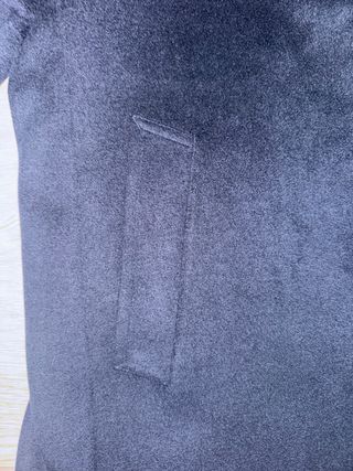 Abrigo Alvaro Moreno Talla 54 Azul Marino